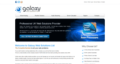 Desktop Screenshot of galaxywebsolutions.com